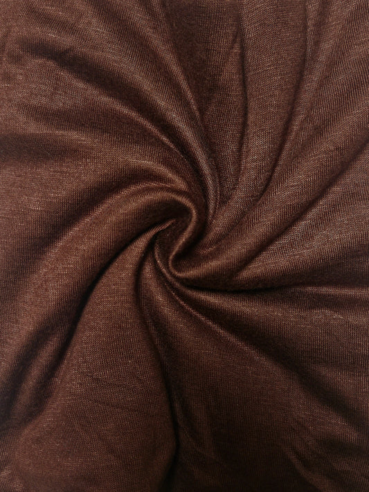 Chocolate Khaleeji SHADOW Jersey Hijab
